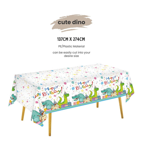 Disposable table cloth Waterproof table cover for birthday party wedding events