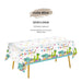 Disposable table cloth Waterproof table cover for birthday party wedding events