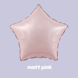 Individual Helium Inflated Heart Balloon Star Balloon