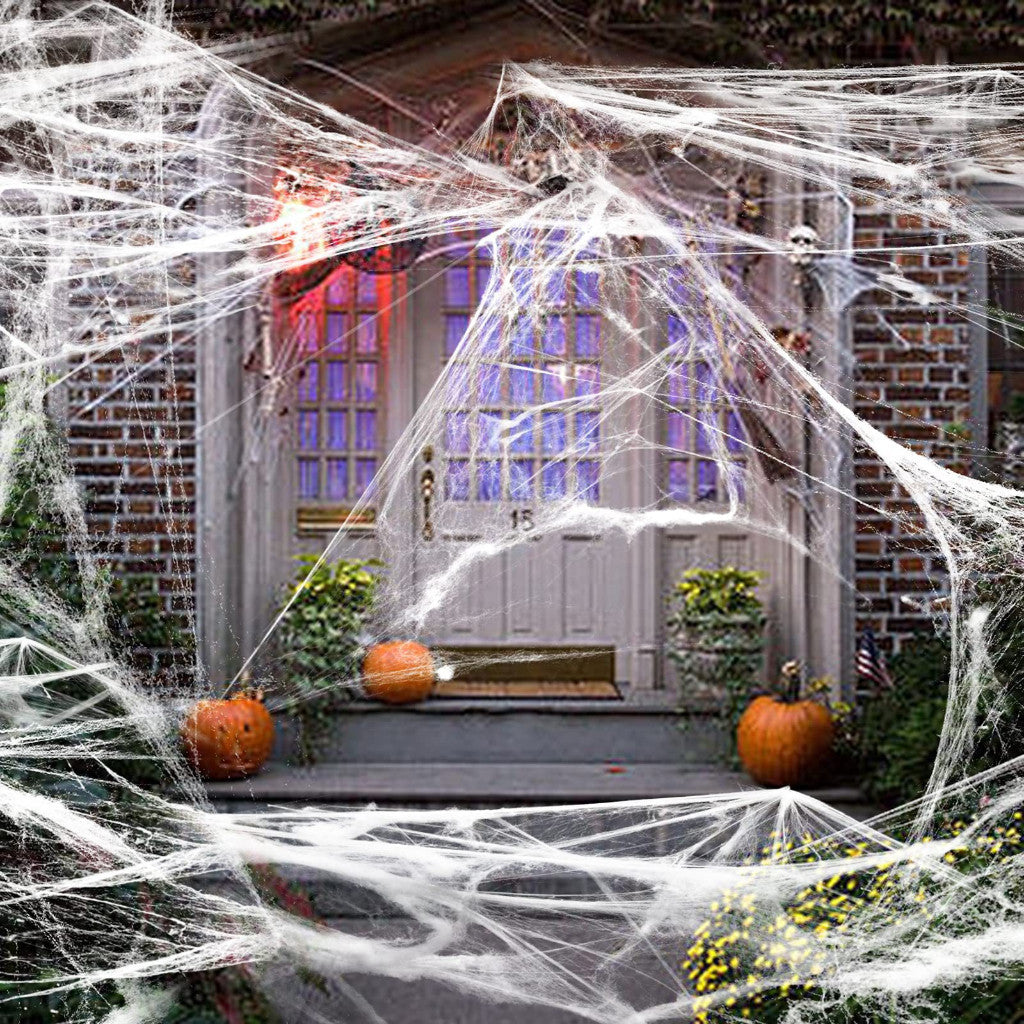 Halloween Spider Webs & Props