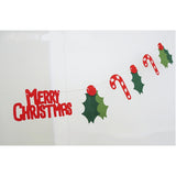 Felt Merry Christmas Candy Leaf Banner for Christmas Decoration