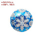 Christmas Snow Flake Foil Balloon for Christmas Decoration Christmas Event