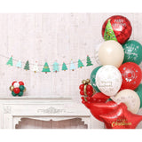 Christmas Tree Design Banner for Christmas Parties Decoration