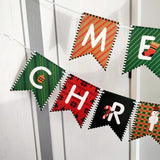 Colorful Christmas Banner for Christmas Decoration