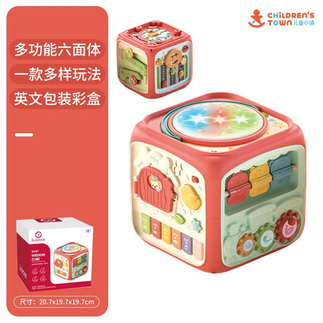 Kids Mini Activity Cube Busy Cube for Chirldren Birthday Gift
