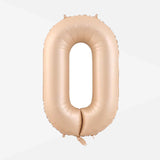 All 32inch Number Balloon No Helium 32 inch Number Balloon