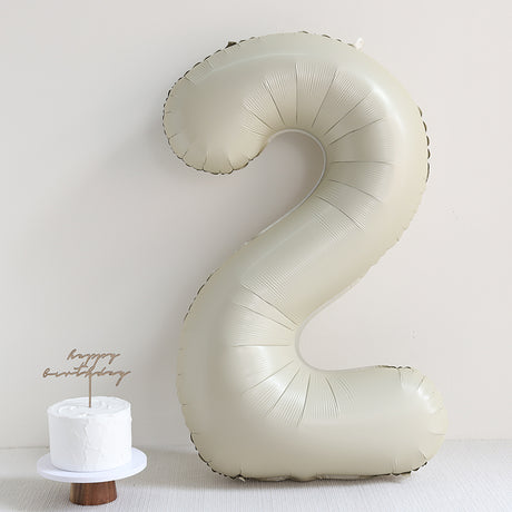 All 32inch Number Balloon No Helium 32 inch Number Balloon