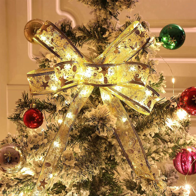 Christmas Tree Ribbon Light for Christmas Decoration Christmas Events