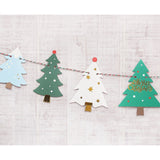 Christmas Tree Design Banner for Christmas Parties Decoration