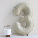 All 32inch Number Balloon No Helium 32 inch Number Balloon