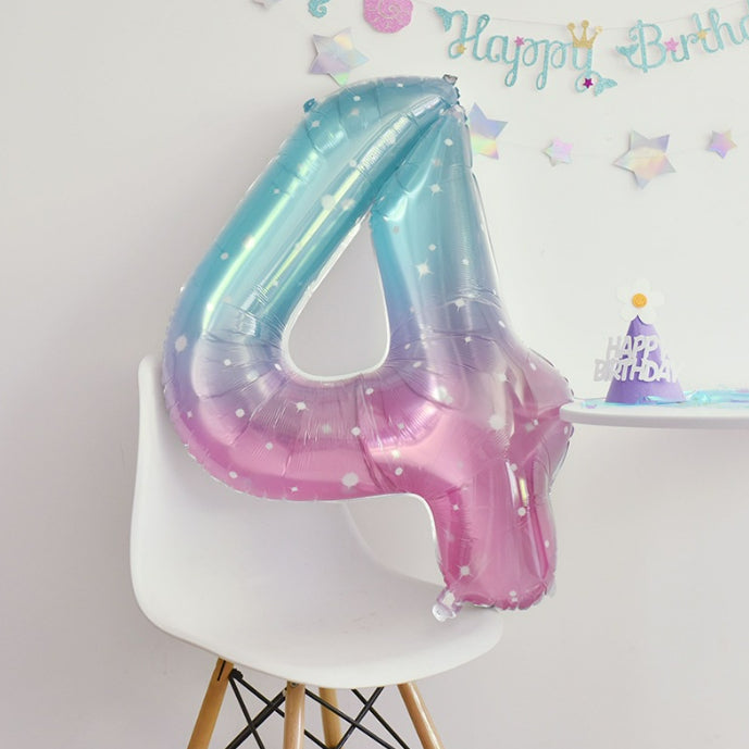 All 40inch Giant Number Balloon