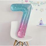 All 40inch Giant Number Balloon