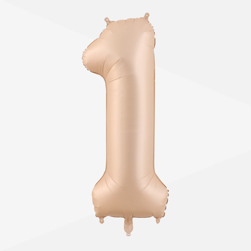 All 32inch Number Balloon No Helium 32 inch Number Balloon