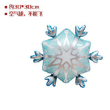 Christmas Snow Flake Foil Balloon for Christmas Decoration Christmas Event