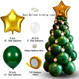 Balloon Christmas Tree Decoration Set for Christmas Event