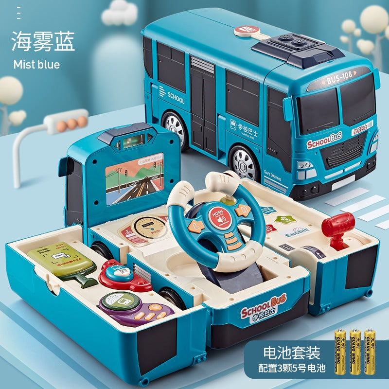 Baby School Bus Toy for Children Babies Gift