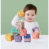 12 Pcs Animals Soft Building Blocks Toy for Children Babies