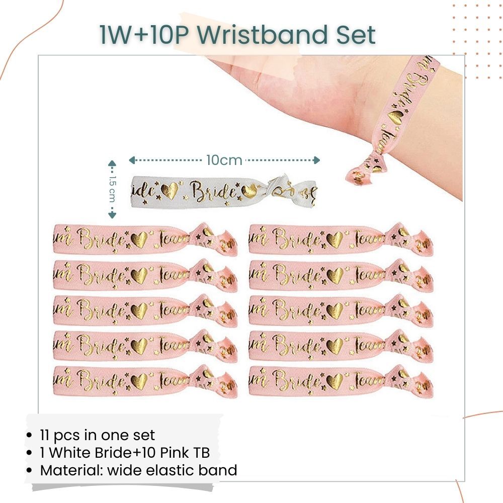 Bride to be Sash Tiara Veil Robe Bridal Shower Balloon Hen Party Bachelorette Party