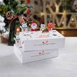 Christmas 3D Paper Gift Box for Christmas gift goodie bag