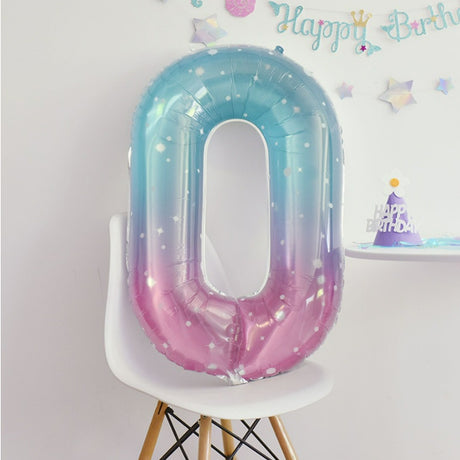 All 40inch Giant Number Balloon