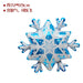 Christmas Snow Flake Foil Balloon for Christmas Decoration Christmas Event