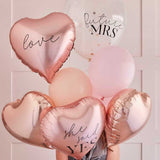 Rose Gold Hen Party Balloons Bundle for Hen Party Bridal