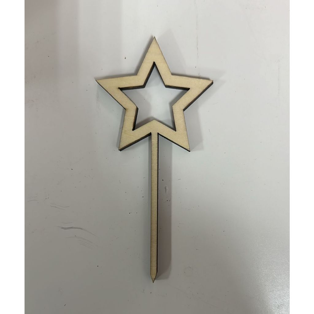 [SG Seller] - Birthday 100days number wooden cake topper