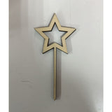 [SG Seller] - Birthday 100days number wooden cake topper