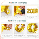 All 32inch Number Balloon No Helium 32 inch Number Balloon