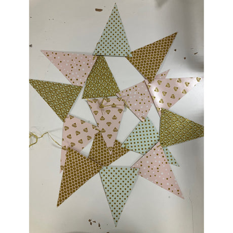 [SG Instock] Decorative Happy Birthday Banner Garland Triangle Flag Bunting for Party Decoration