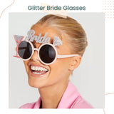 Bride Groom Glasses for Wedding photoshoot Bridal Shower Hen party decoration