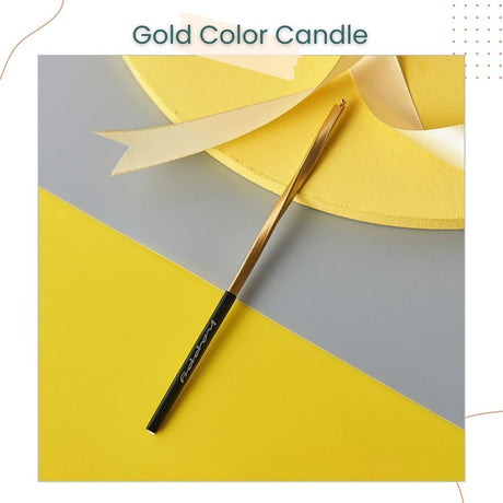 Creative Metal Slender Spiral Pencil Candle for Birthday Cake Decoration Birthday Party