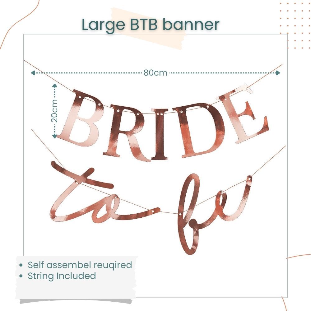 Bride to be Sash Tiara Veil Robe Bridal Shower Balloon Hen Party Bachelorette Party