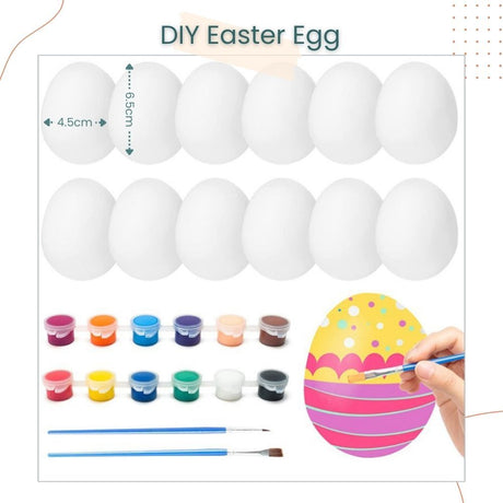 Easter Squishy DIY Egg Set for Easter Kids's Gift Easter Parties Event