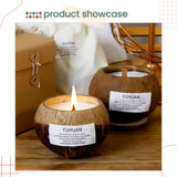 Coconut Scented Candle Aroma Sensation great for birthday gift wedding favors