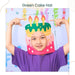 Cute Colorful Cake Design Face Hat For Kid Adult Birthday Party Acceserios