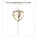 Diamond Love and Star Shaped Creative Candle for Birthday Cake Decoration Party