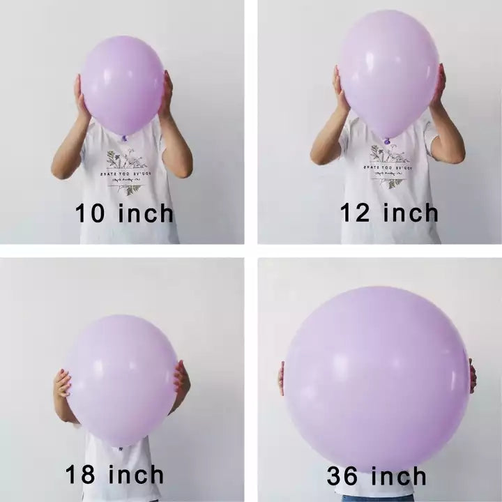 12 inch latex balloon metallic confetti solid pearl pastel chrome vintage birthday party balloon