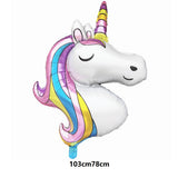 Everything Unicorn theme birthday decoration balloon banner tableware
