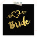 Bride to be Team Bride Tattoo Sticker