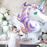 Everything Unicorn theme birthday decoration balloon banner tableware