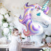 Everything Unicorn theme birthday decoration balloon banner tableware