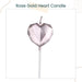 Diamond Love and Star Shaped Creative Candle for Birthday Cake Decoration Party