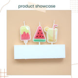 Summer Style Watermelon Ice-Cream Candles for Birthday Cake Decoration