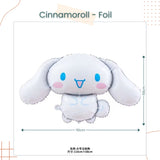 Premium quality Kuromi Melody Cinnamoroll Foil Balloon