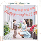 Happy Mother's Day Pink Theme Banner For Mother's Day Parties Decoration