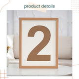 20 inch Wooden Number Photo Frame for 1st birthday home decoration