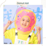 Cute Colorful Cake Design Face Hat For Kid Adult Birthday Party Acceserios