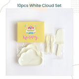 Cute Cloud Disposable Plate Party Essential Tableware for Parties Cake Cutting