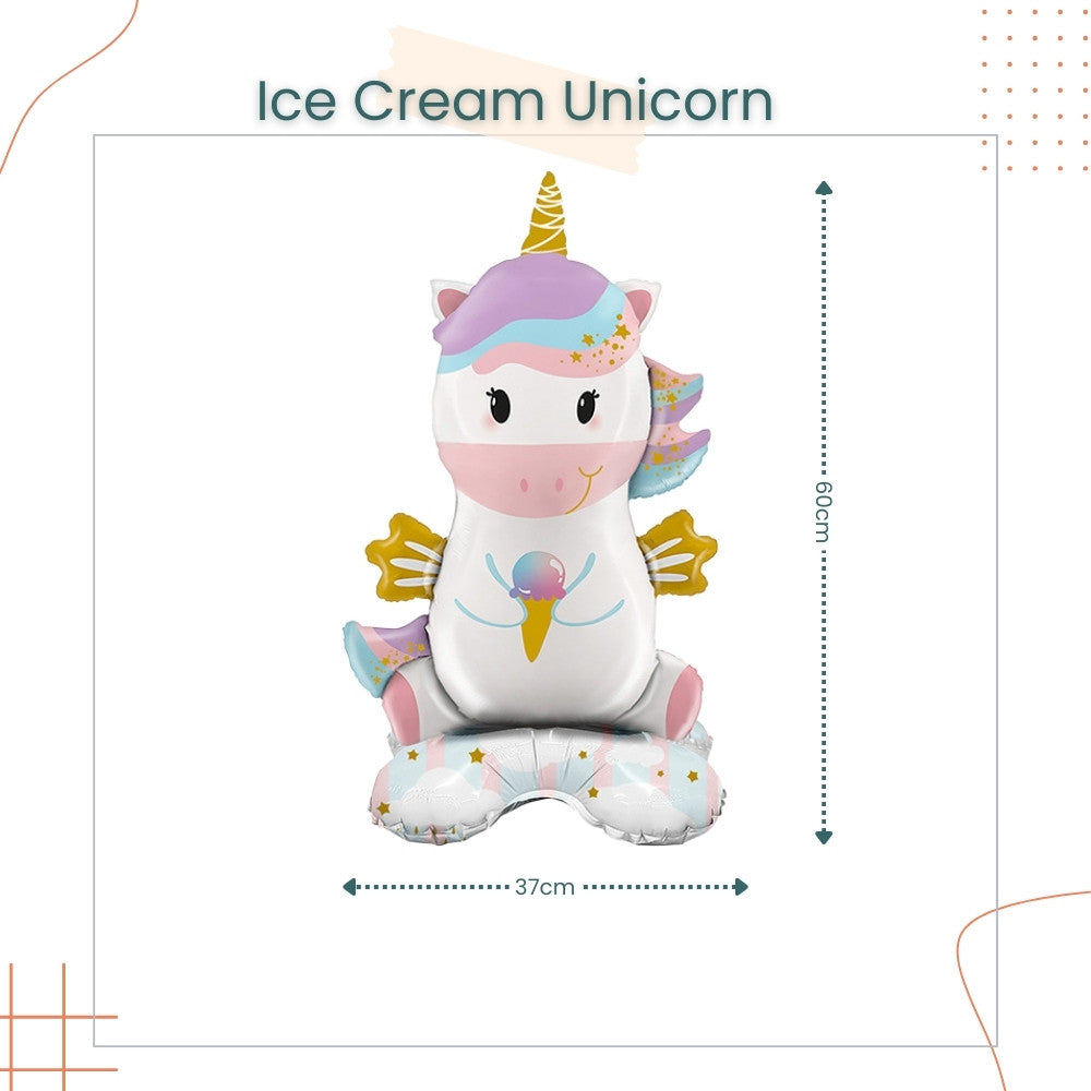 Everything Unicorn theme birthday decoration balloon banner tableware